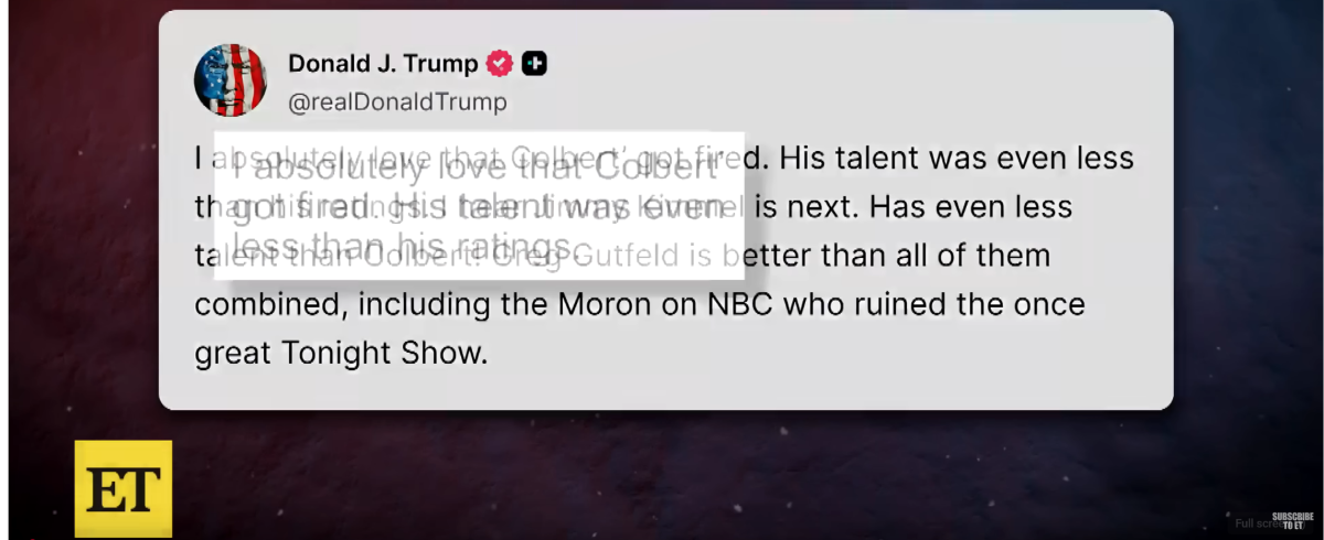 Stephen Colbert FIRES BACK at President Trump After Late Show Cancelation