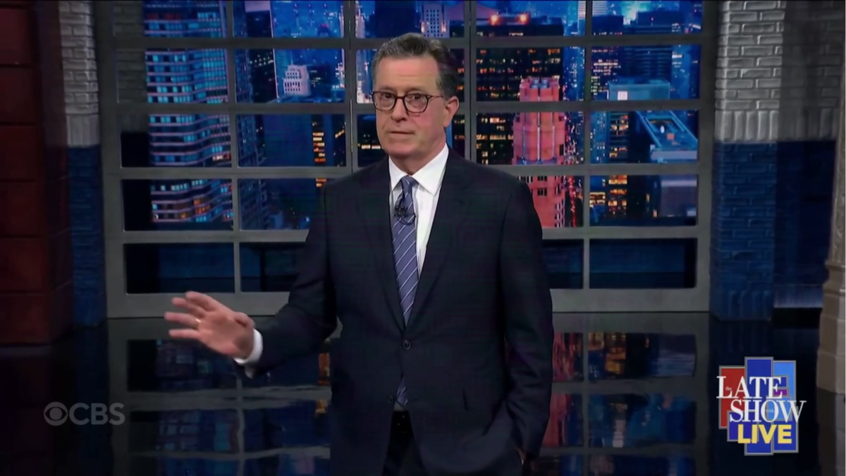 Variety Slams Colbert For Ego Trip