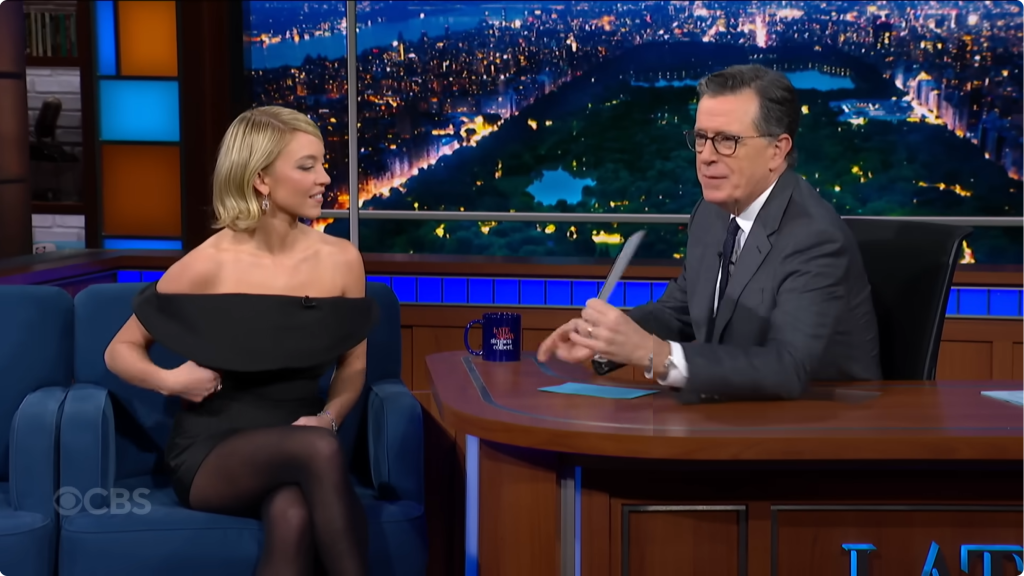 interview on The Colbert Show